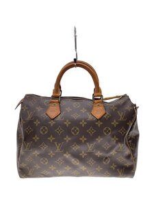 LOUIS VUITTON◆1)スピーディ30_モノグラム・キャンバス_BRW/PVC/BRW