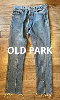 OLD PARK 再構築デニム インディゴ