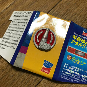 コカコーラAA☆アテネ オリンピック 2004 ピンバッチ 19番