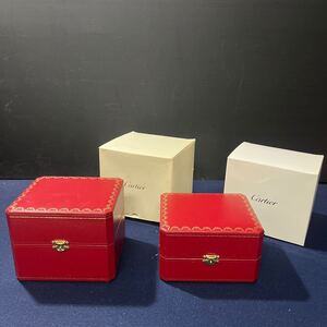 Cartier カルティエ 時計 BOX COWA 0044 0049 2点セット 腕時計 箱 空箱 ケース 小物入れ 付属品 