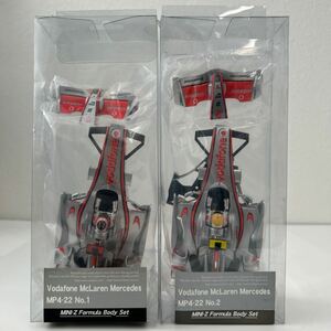 京商 MINI-Z F1 McLaren Mercedes MP4-22 1 2 セット ミニッツ マクラーレン メルセデスベンツ F.アロンソ L.ハミルトン ASC RC 2007 GP