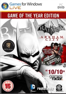 Batman Arkham City GotY バットマン アーカム シティ PC Steam コード 日本語可