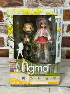 35c▼未開封 figma 012 らき☆すた 柊つかさ 冬服ver.