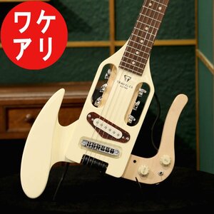 訳あり 特価 Traveler Guitar Pro-Series Mod-X, Vintage White トラベラーギター エレキギター 軽量 コンパクト 旅行用 ギグバッグ付