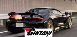 ☆GINTANI exhaust Maclaren マクラーレン 765LT/765LTスパイダー made in USA