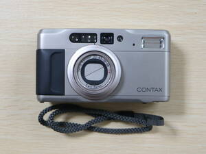 コンタックス CONTAX TVS II ２ DATA BACK データーバック クローム コンパクトフィルムカメラ （管2013）【動作未確認】