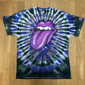 ローリングストーンズ 1997 tie dye BRIDGES TO BABYLON vintage rolling stones タイダイ Tシャツ