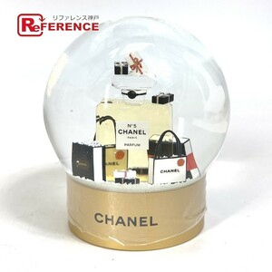 CHANEL シャネル No5 100周年 ショッピングバッグ ショッパー スノードーム クリスタルガラス クリア ユニセックス【中古】新品同様