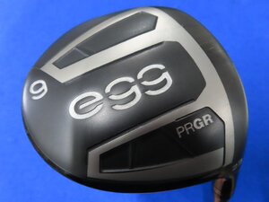 【中古】PRGR 2019 New egg FAIRWAY WOOD（ニューエッグ フェアウェイウッド）レディース　9W（23°）【L/M30】純正カーボンシャフト