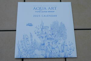 ★お勧め品★ AQUA ART 2025年 卓上カレンダー FUYO LEASE GROUP 　