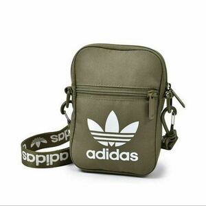 アディダス adidas オリジナルスショルダーバッグ BAG カーキ★