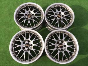 【F3018H】BBS RS777 ★7.0J+35★ PCD114.3-5穴 ☆即決☆