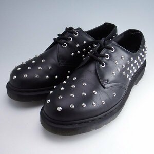 Dr.Martens 1461 STUD BLACK UK10 29cm ドクターマーチン スタッズ 3ホール レザーシューズ