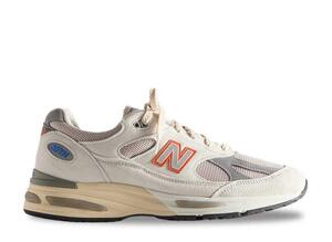 KITH × New Balance 991V2 Madison Square Garden "Antarctica/Beige/Castlerock" 23.5cm U991KT2