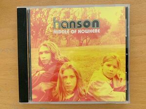 ■CD hanson ハンソン「MIDDLE OF NOWHERE」ファーストアルバム MMMBop.Where