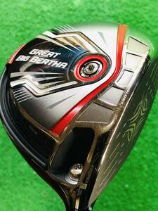 Callaway(キャロウェイ) GREAT BIG BERTHA (グレート ビッグバーサ )ドライバー9.0°《GRAPHITE DESIGN Tour AD BB- 5 》 S