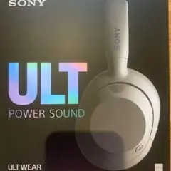 新品SONY ULTWEARソニーアルトウェアヘッドホンWH-ULT900NWC