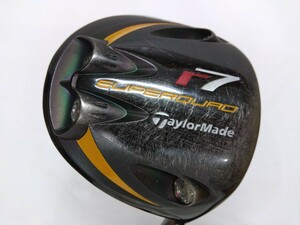 TaylorMade テーラーメイド r7 SUPERQUAD 9.5度 flex:X N.S.PRO GT600 メンズ右 r7スーパークアッドドライバー