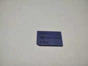 16MB　メガバイト　SONY　メモリースティックデュオ　MEMORY STICK DUO