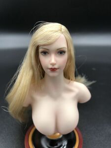 1/6　女性フィギュア用　ヘッド　1/6スケールヘッド　カスタムヘッドパーツ　E001　TBLeague/Phicen/ファイセン/JIAOU DOLL　　　