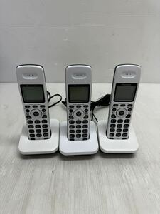 3台セット　Pioneer TF-EK3000-WK 増設子機 子機電話 電話機　充電器 電話子機