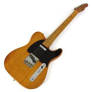 092s☆Fender Custom Shop フェンダー Master Grade 1955 Esquire アンバーナチュラル 1997年製 テレキャスター エレキギター ※中古