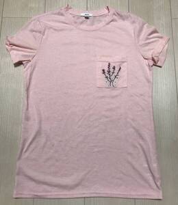 ARDENE　ピンク　半袖Tシャツ　XSサイズ　カナダ土産