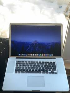 美品 MacBook Pro Mid 2009 17インチ 2.8GHz/8GB/128GB AG BTO MC226J/A A1297