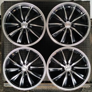 管理番号：A8-92【4本価格】【17×7J 4x100 ET+45 ハブ65】WEDS LEONIS・フィット アクア等・店頭引取可能・適格請求書発行可能