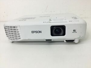 ●代KDS001-100 【稼働品】 EPSON エプソン EB-W05 LCDプロジェクター ホワイト 本体のみ プロジェクター /u