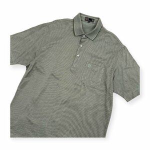 DAKS GOLF ダックスゴルフ 千鳥格子 半袖 ポロシャツ サイズ L/メンズ 日本製