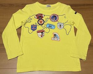 ★ダブルＢ★長袖Ｔシャツ★130★Ｂくん★ミキハウス★ロンＴ★ダブルビー★スポーツ