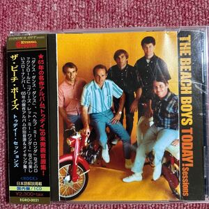 【国内帯付CD&Jasrac】Beach Boys・Todays Sessions・貴重音源・未発音源多数収録