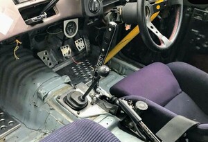 【鉄製】AE86 油圧サイドブレーキ 台座 ボルトオン取付け