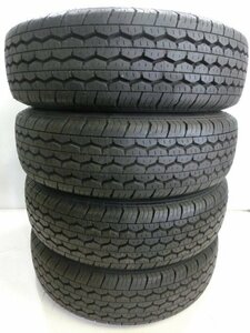 T08-237 ほぼ新車外し イボ付き タイヤ ブリヂストン RD-613 STEEL 195/70R15 106/104L (4本)