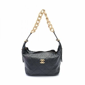 シャネル ブランドオフ CHANEL レザー ショルダーバッグ ラムスキン 中古 レディース