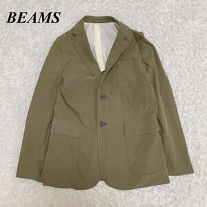 ビームス BEAMS トラベルジャケット アウター S カーキ オリーブ