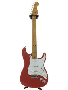 Fender Japan◆エレキギター/ストラトタイプ/赤系/SSS/シンクロタイプ/ST57-58US