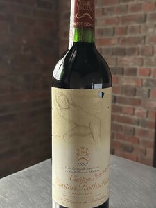 未開封　国内正規品　五大シャトー シャトームートン ロートシルト 1993 Chateau Mouton Rothschild 1993 750ml