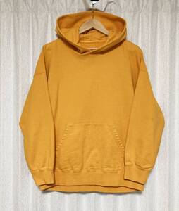 美品☆[VISVIM] 18AW 定価62,700 JUMBO HOODIE P.O. VEGGIE DYE 天然染め ジャンボフーディ パーカー 2 オレンジ 0118205010017 ビズビム