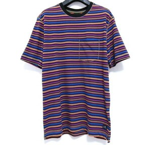 新品★Paul smith★ポールスミス★コットン100% ストライプ 半袖Tシャツ★ボーダー★M★メンズ★オーガニックコットン