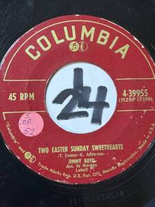 1952 JIMMY BOYD TWO EASTER SUNDAY SWEETHEARTS 両面VG++ 