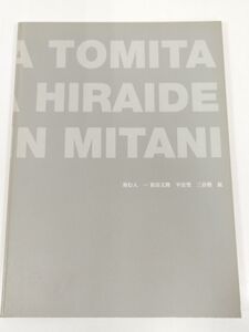 370-D19/刻む人 富田文隆 平出豊 三谷慎展 図録/高崎市美術館/2005年