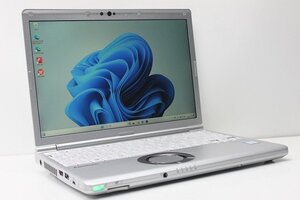 1円スタート ノートパソコン Windows11 WPS office搭載 Panasonic レッツノート CF-SV8 第8世代 Core i5 SSD256GB メモリ8GB カメラ