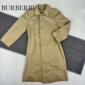 ☆大人気☆ BURBERRY バーバリー ロングコート ベージュ ノバチェック アウター ステンカラーコート コート レディース