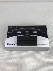 A10381○Ibanez アイバニーズ TUNER LU20 チューナー ギターチューナー デジタルチューナー 【保証あり】 240408