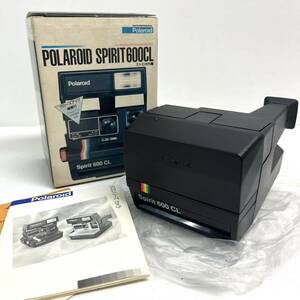 0613L6 未使用★POLAROID SPIRIT 600CL ポラロイド ポラロイドカメラ ストロボ内蔵 インスタントカメラ カメラ クローズアップ機構付き