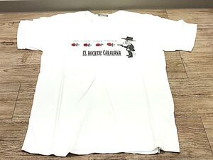 12/281【未使用】 WACKO MARIA ワコマリア EL ROCKERS CARAVANA 半袖Tシャツ サイズＬ RUDEES ホワイト