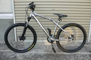 美品 GT AVALANCHE アバランチェ 3.0 Mサイズ ポリッシュシルバー マウンテンバイク MTB クロスバイク