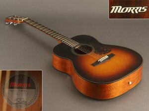 【流】弦楽器 MORRIS F-01TS ギター ケース付 KW606◎